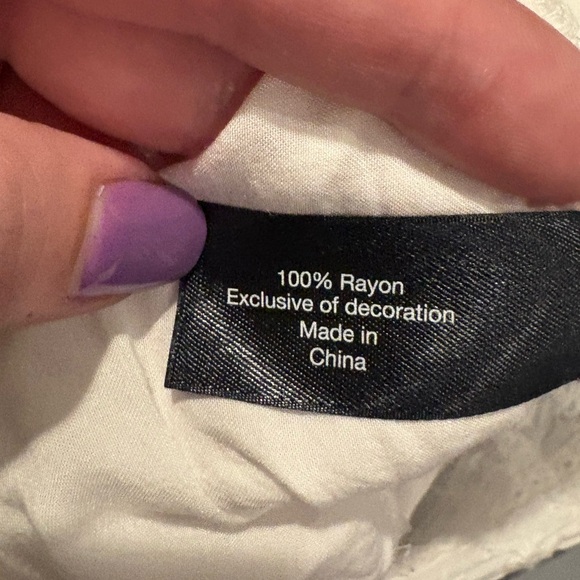 Lane Bryant White Blouse - Picture 7 of 7